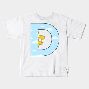 Simpsons letter Kids T-Shirt